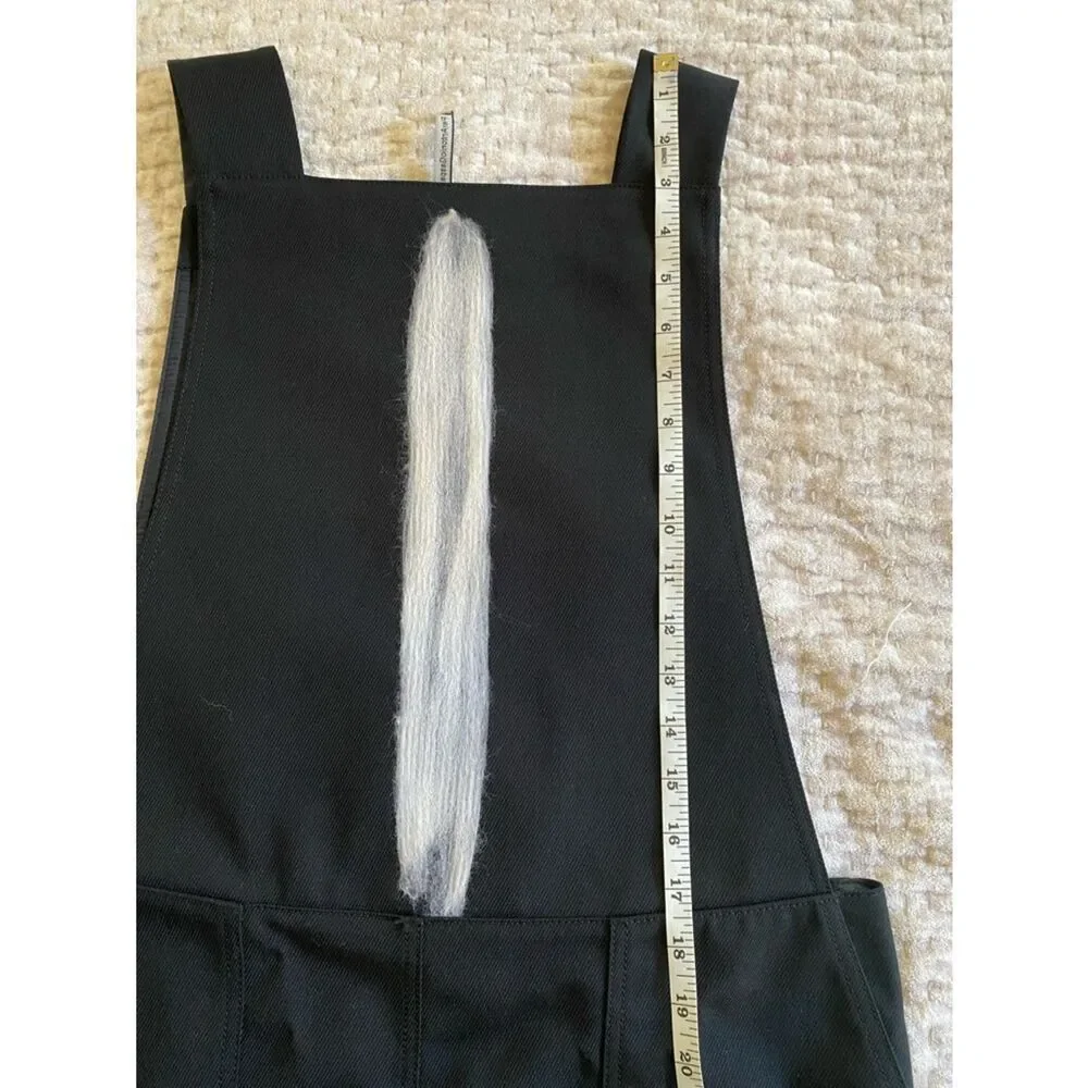 Black Midi Pier Antonio Gaspari Dress with Front Pocket Detail